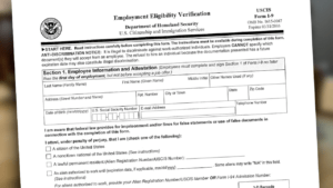 New I-9 Form for 2020