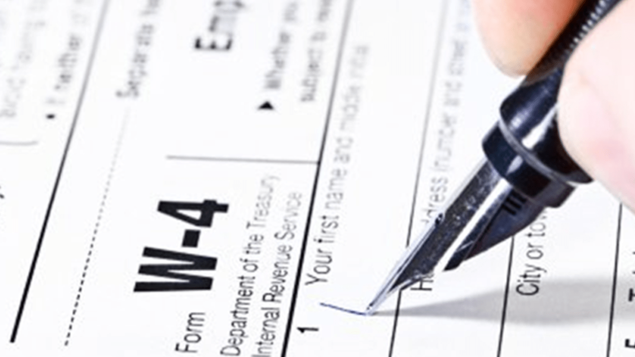 New IRS Form W-4 for 2020