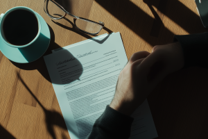 drewdoesmarketing_a_person_reviewing_a_contract_on_their_desk_m_7a71b352-73d4-46f5-b6e1-7779e67e507a